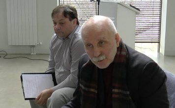 Susitikimas su E. Baltušiu ir R. Paulausku