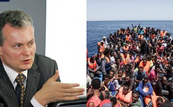 Nausėda sutiko Lietuvon įsileisti šimtus tūkstančių afrikiečių