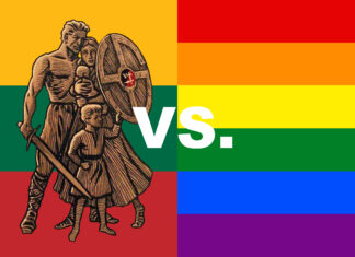 Liberalas Rokas Garliauskas ir LGBT atstovai užsipuolė tautinį judėjimą už išreikštą siekį išsaugoti nykstančią Lietuvių tautą ir valstybę